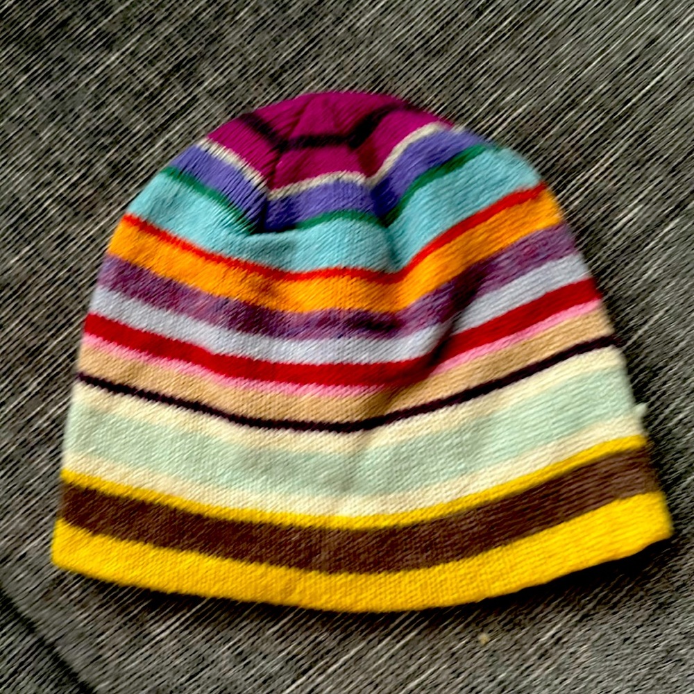 Ladies knitted head multicolor
